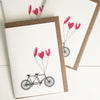 I Love You Bicycle Card