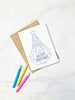 Christmas Card colour-in activity packs