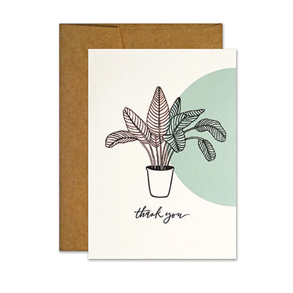 Thank You Plant Card