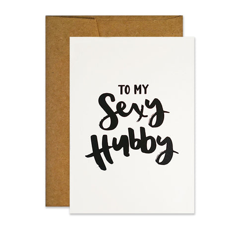 To My Sexy Hubby Card