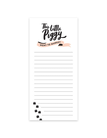 This Little Piggy Went to Market Notepad - was $9.95 now $4.00